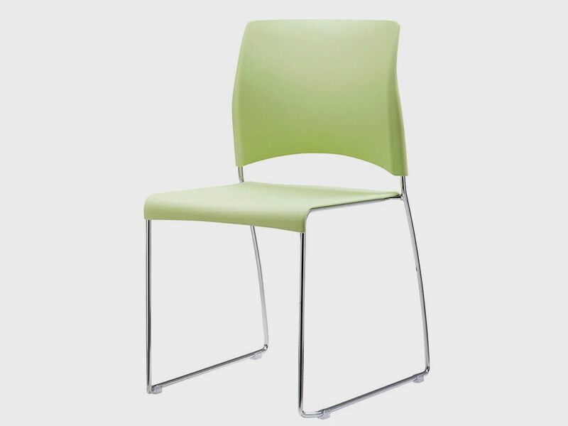 Cafeteria Chair Apple Green